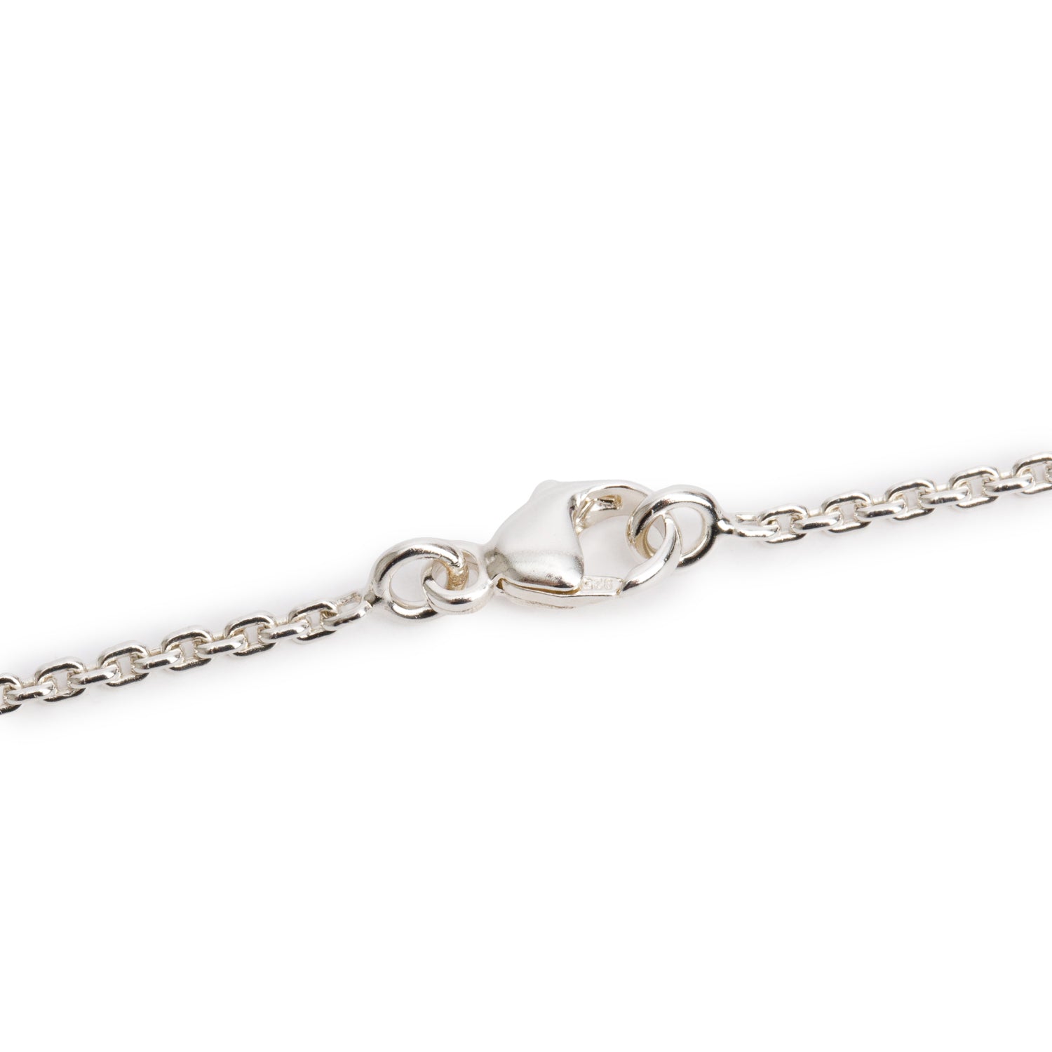 Louis Vuitton Sterling Silver Lockit Pendant Necklace w/ Box