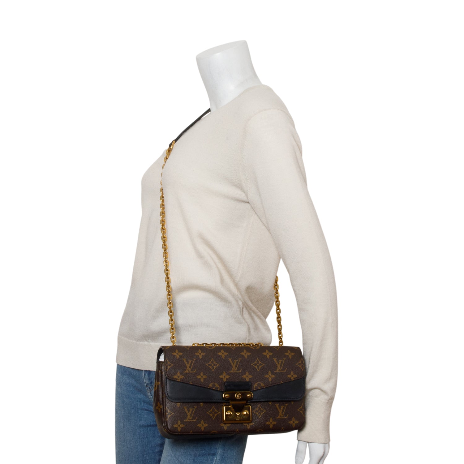 Louis Vuitton Black Monogram Marceau