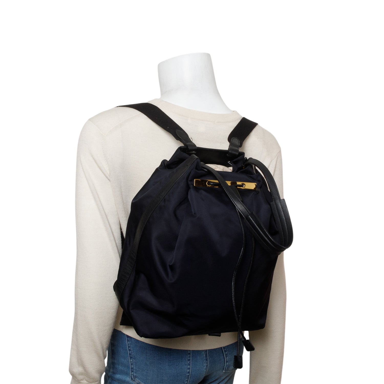 The Row Navy 11 Nylon Backpack