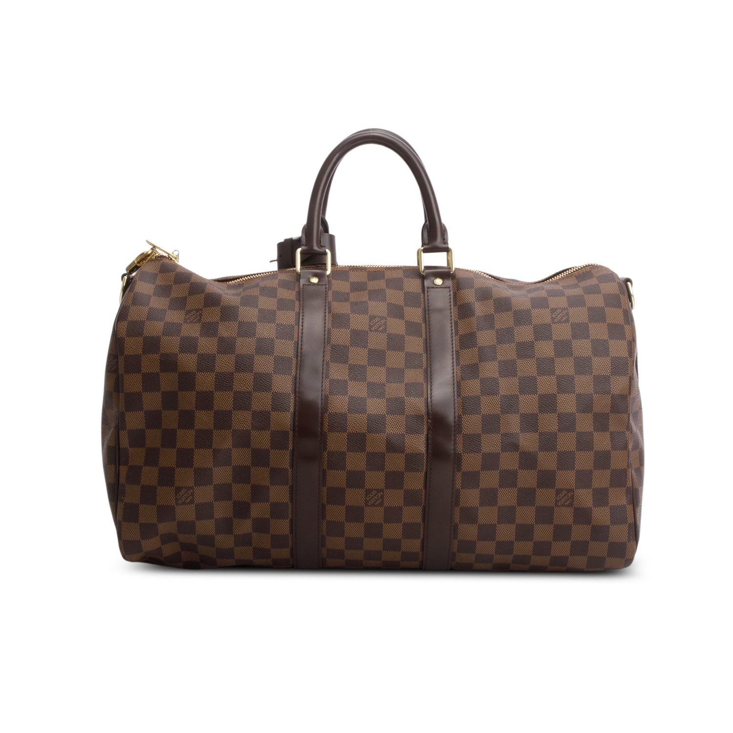Louis Vuitton Damier Ebene Keepall Bandouliere 45 w/ Strap