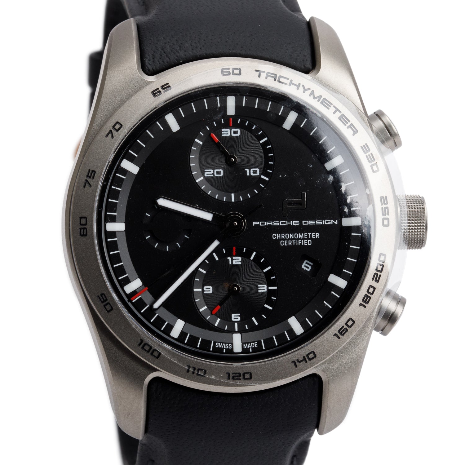 Porsche Design Titanium Chronotimer 42 MM Automatic Chronograph Watch w/ Box & Papers