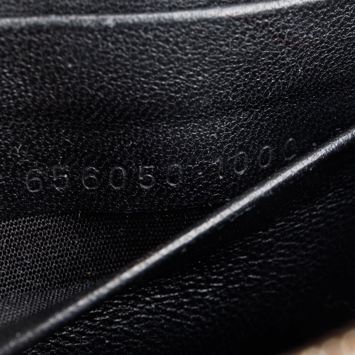 Balenciaga Black Shiny Calfskin Croc Embossed Hourglass Wallet on Chain