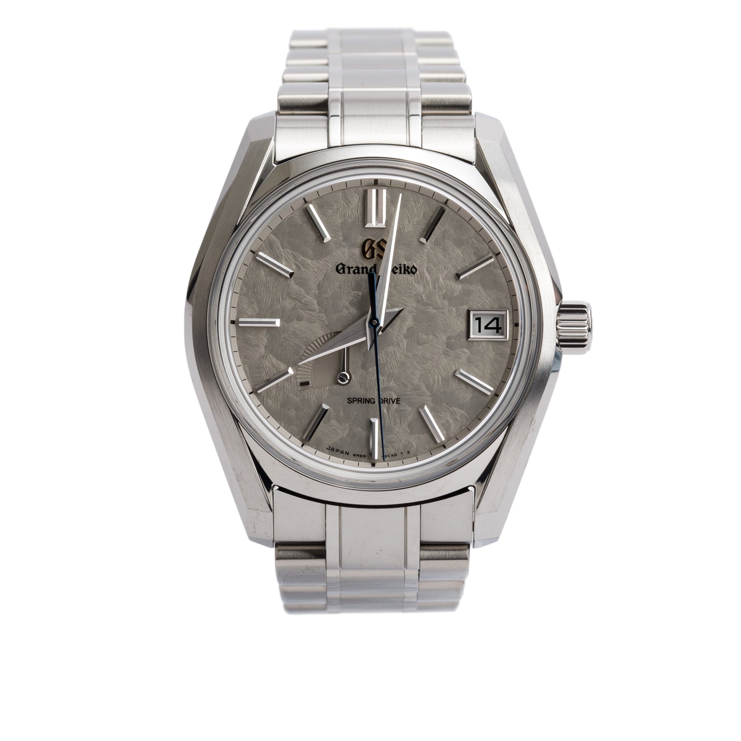 Grand Seiko 2025 Titanium Heritage 40 MM Spring Drive Automatic Watch Grey Dial w/ Box & Papers