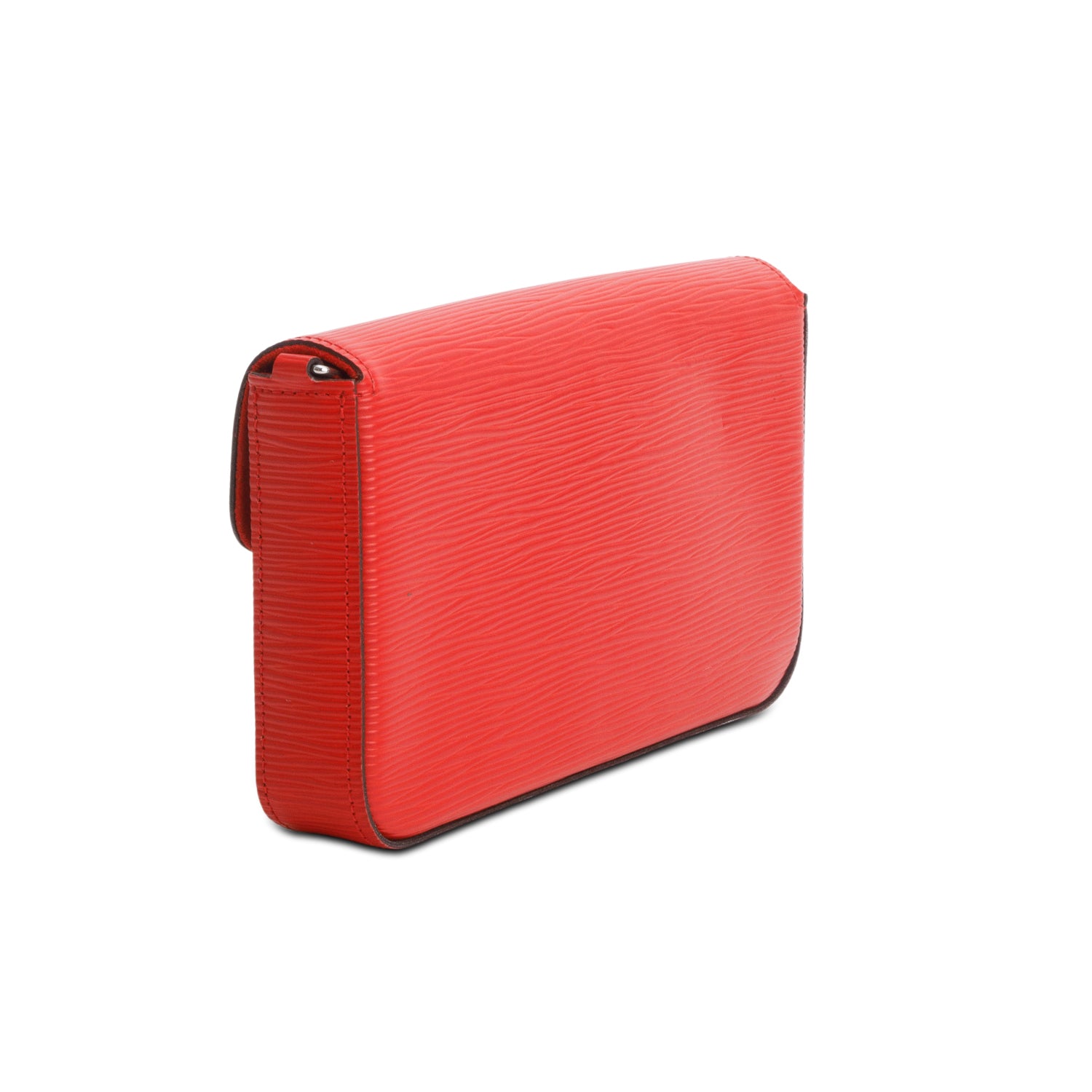 Louis Vuitton Red Epi Leather Felicie Pochette Bag w/ Insert