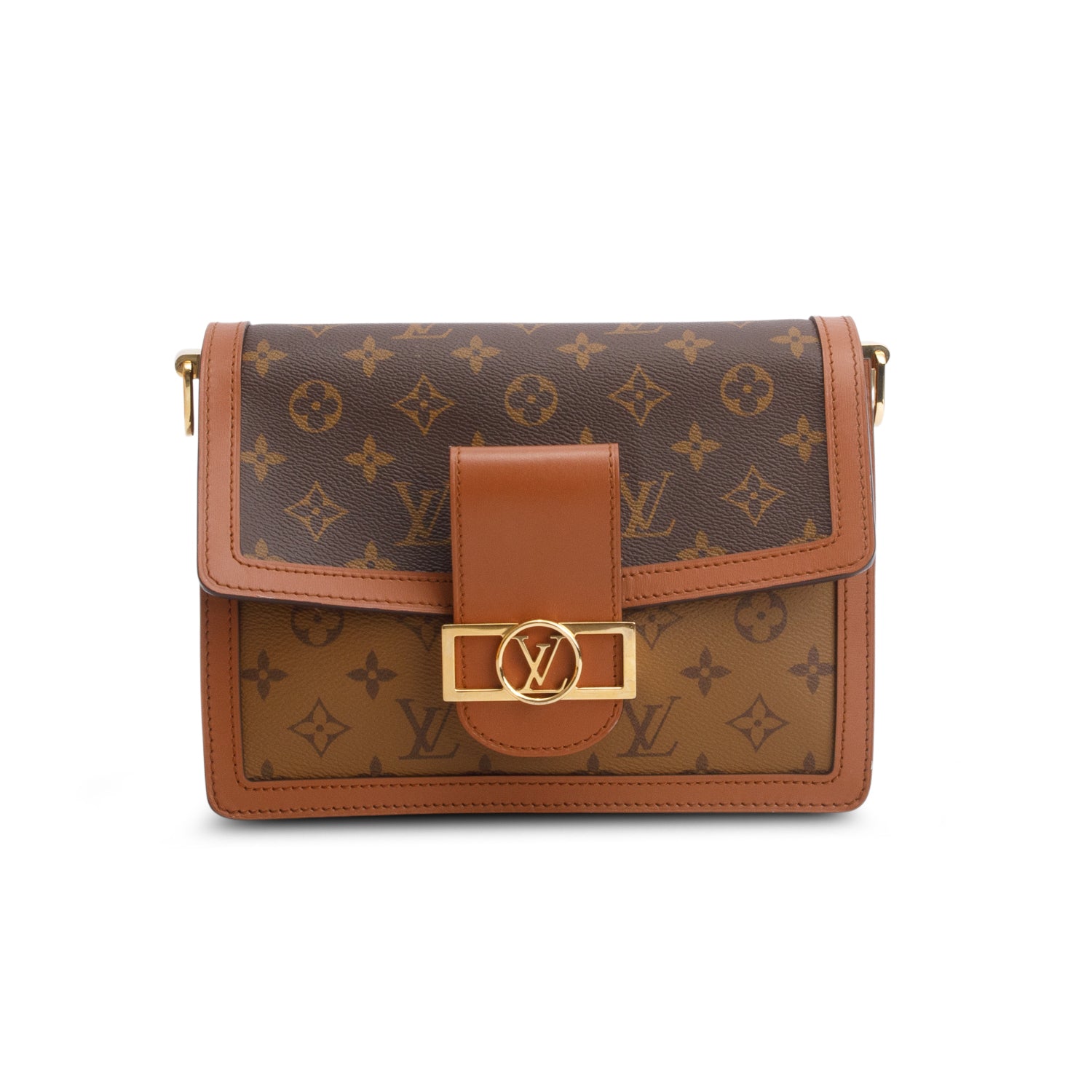 Louis Vuitton 2024 Monogram Reverse Dauphine MM w/ Box, Receipt & Straps