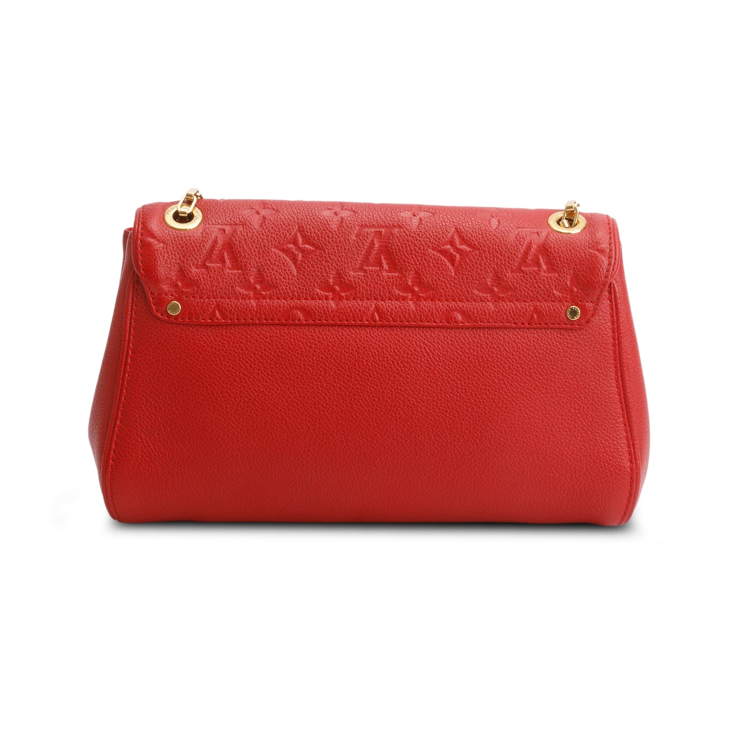 Louis Vuitton Red Monogram Empreinte Leather Saint Germain PM