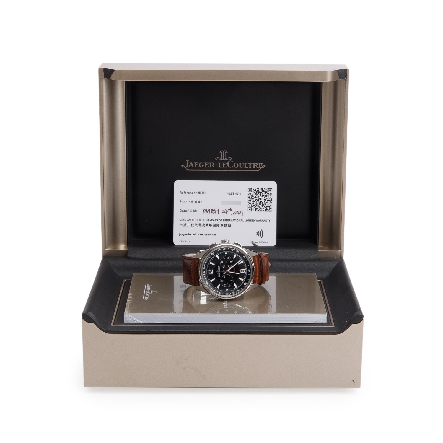 Jaeger LeCoultre 2021 Stainless Steel Polaris Chronograph 42 MM Automatic Watch w/ Box & Papers