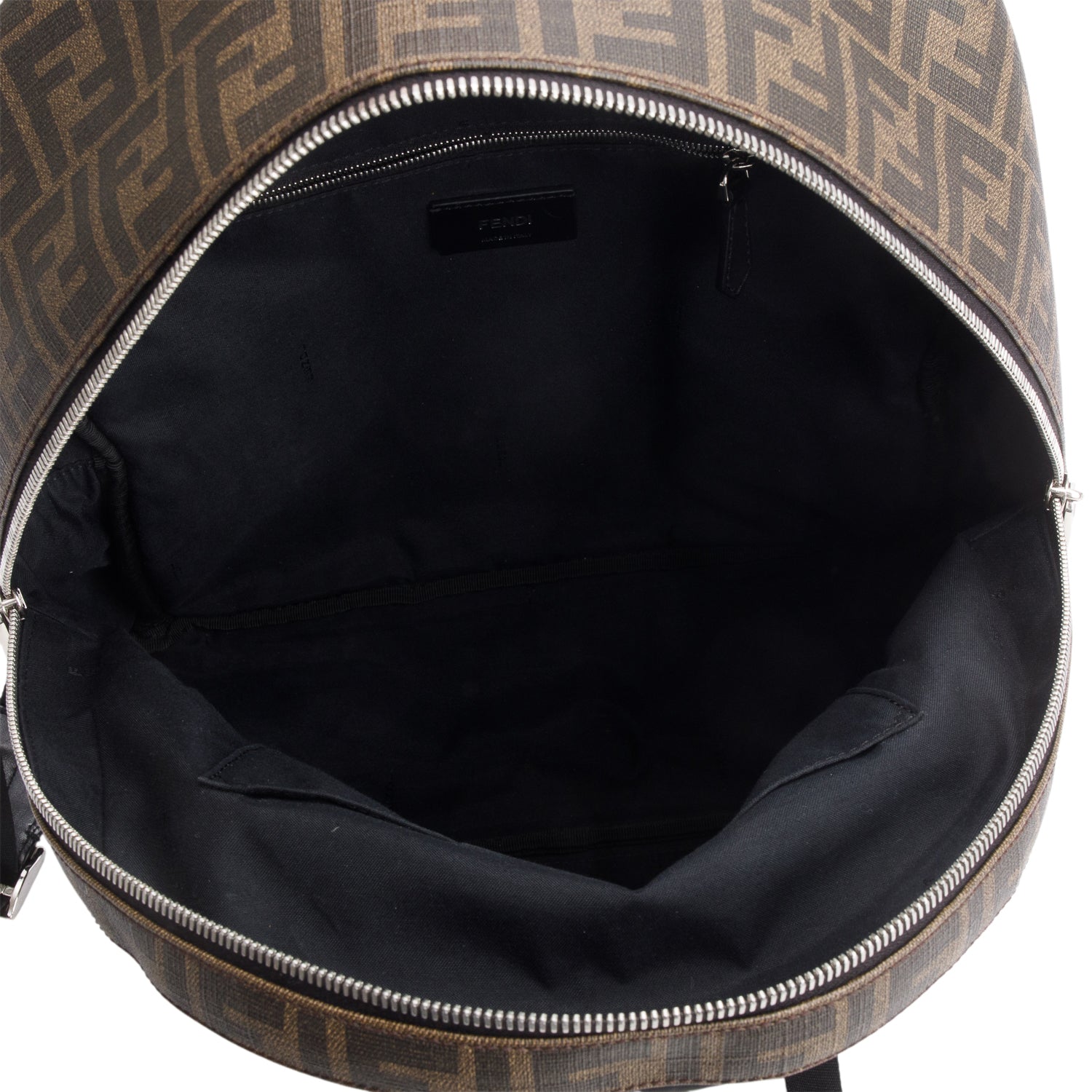 Fendi Black Nylon Zucca FF Canvas Backpack – OLIVER'S