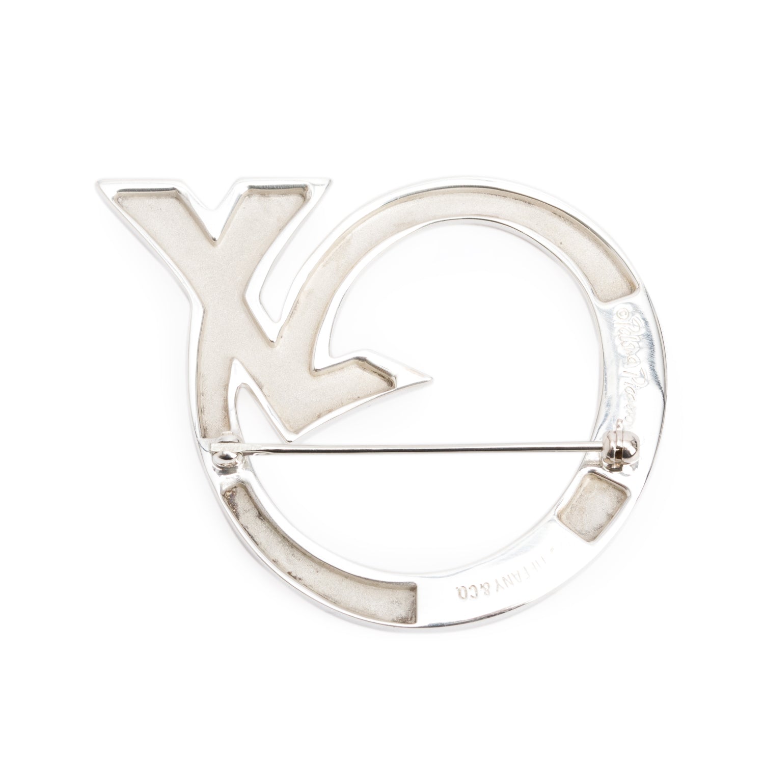 Tiffany & Co. Paloma Picasso Sterling Silver Zodiac Symbol Pin Brooch