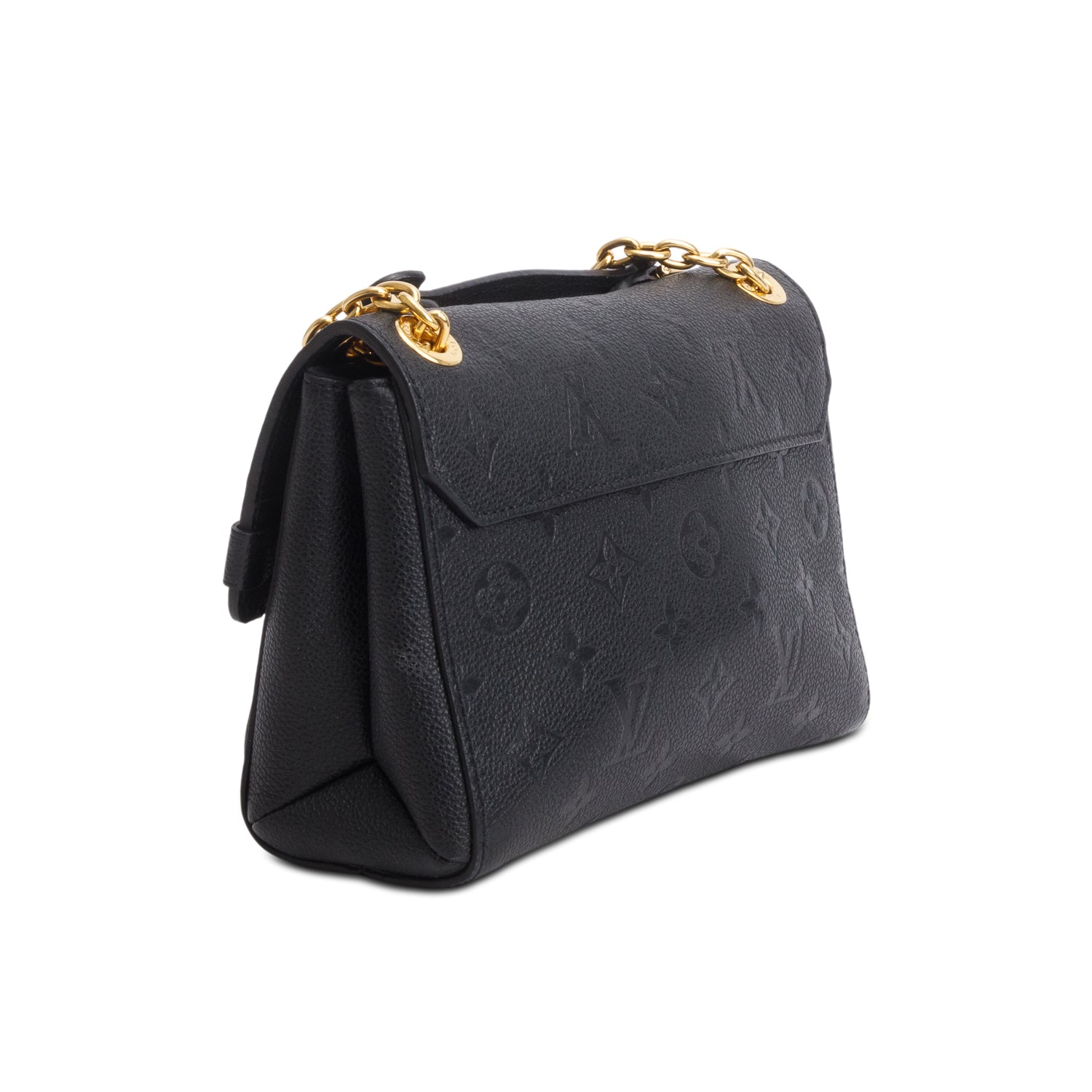 Louis Vuitton Black Monogram Empreinte Leather Vavin BB