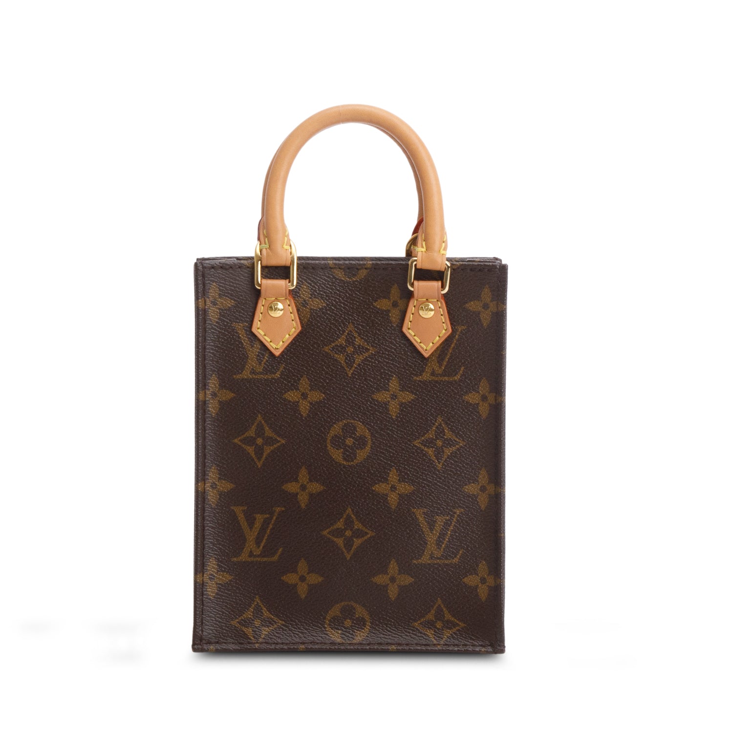 Louis Vuitton 2020 Monogram Petit Sac Plat w/ Strap