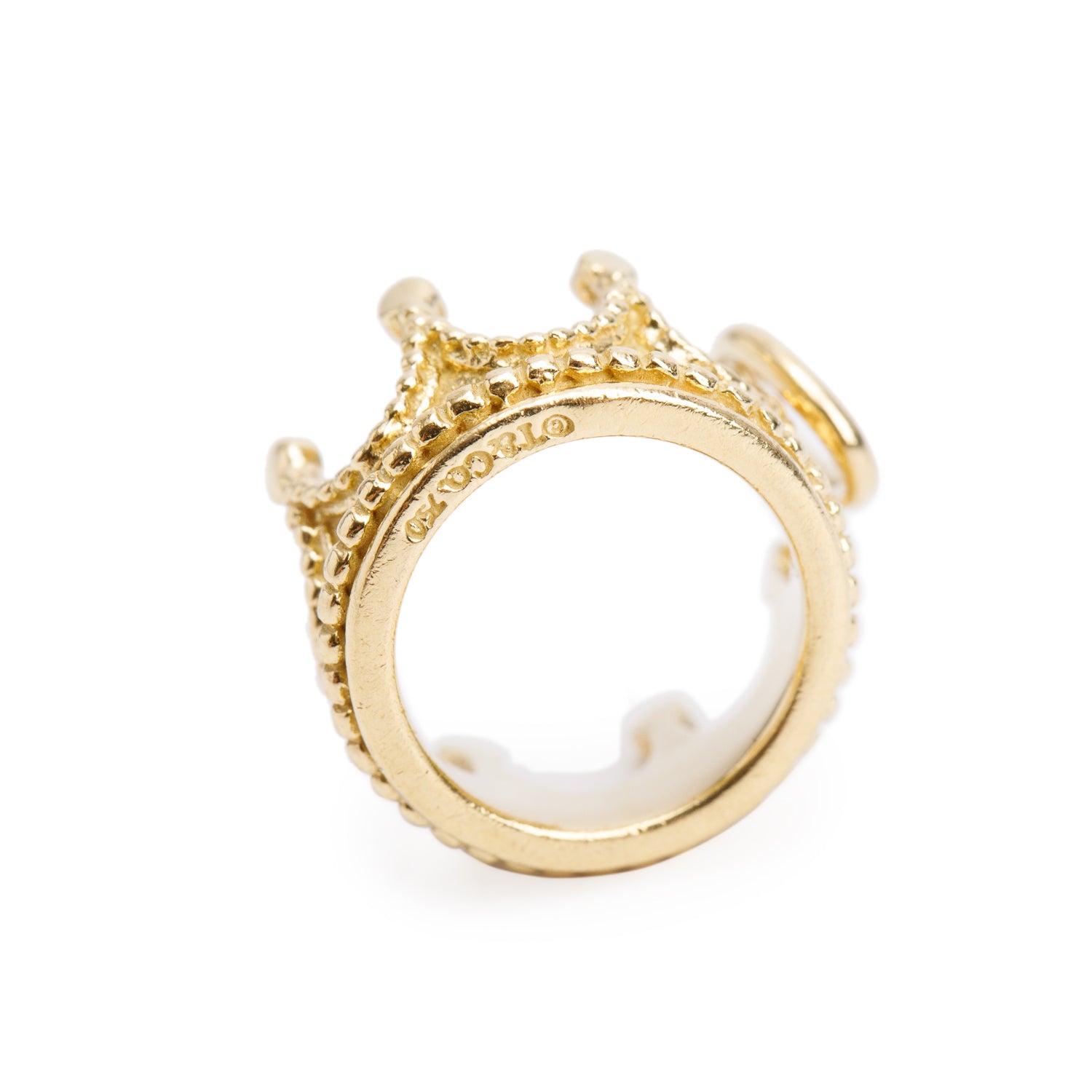 Tiffany & Co. 18k Yellow Gold Crown Charm