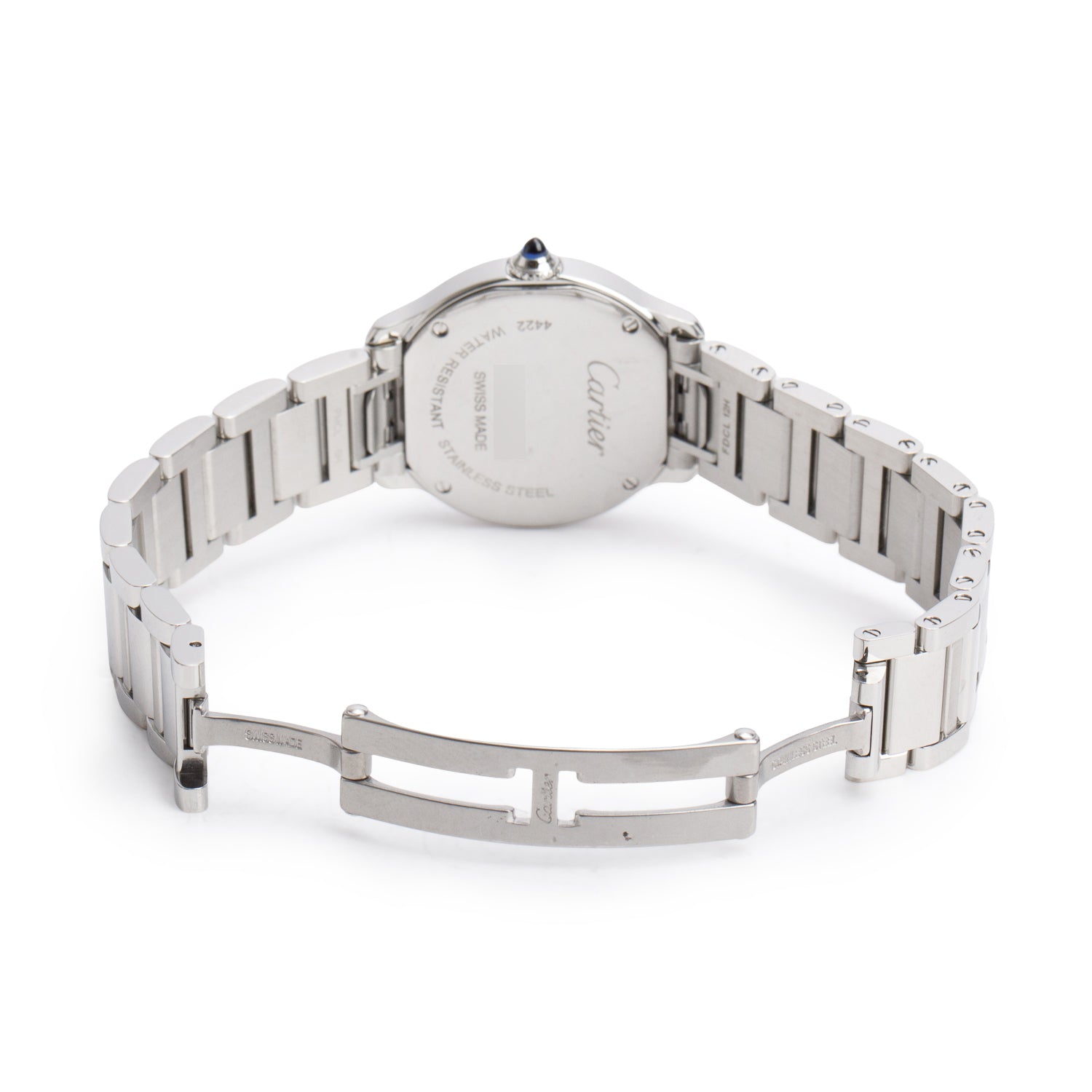 Cartier Stainless Steel Ronde Must de Cartier 29 MM Quartz Watch 4422 w/ Box & Papers