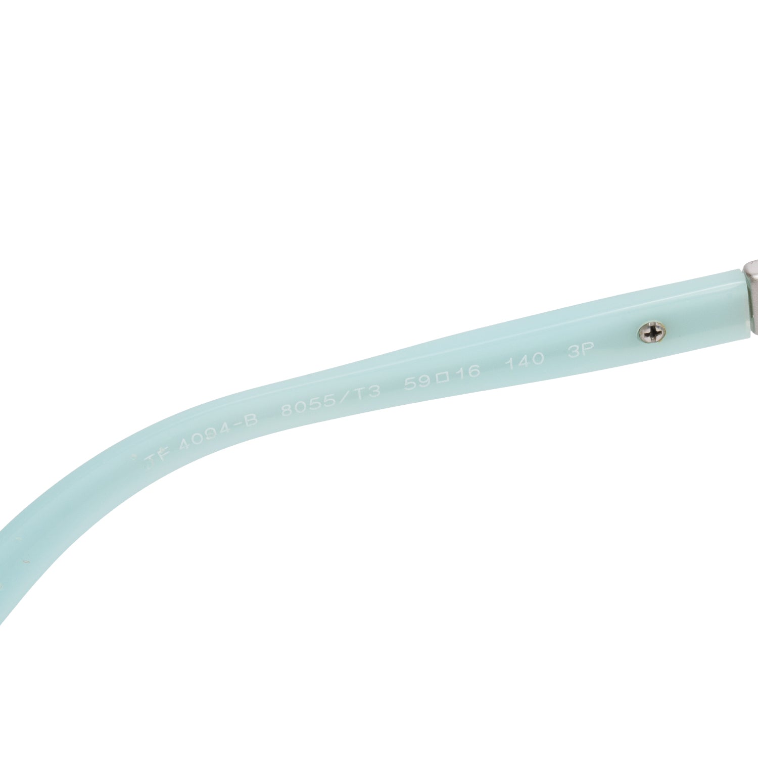 Tiffany & Co. TF4094-B Black/Blue Atlas Cat Eye Sunglasses w/ Box & Case