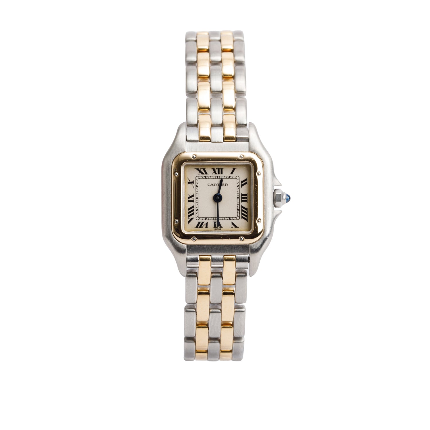 Cartier Stainless Steel & 18k Yellow Gold Panthere de Cartier Watch, Small Model 166921