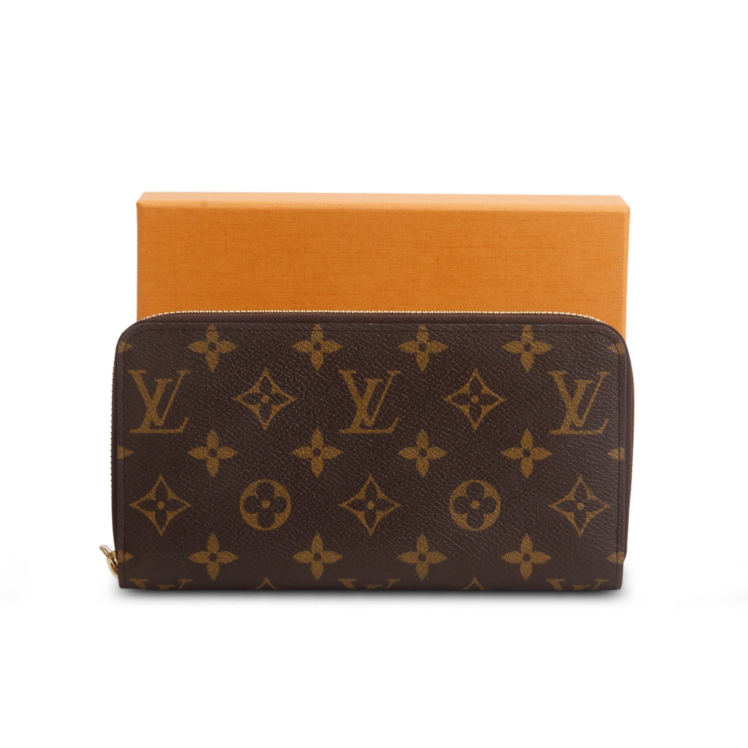 Louis Vuitton Monogram Zippy Wallet w/ Box