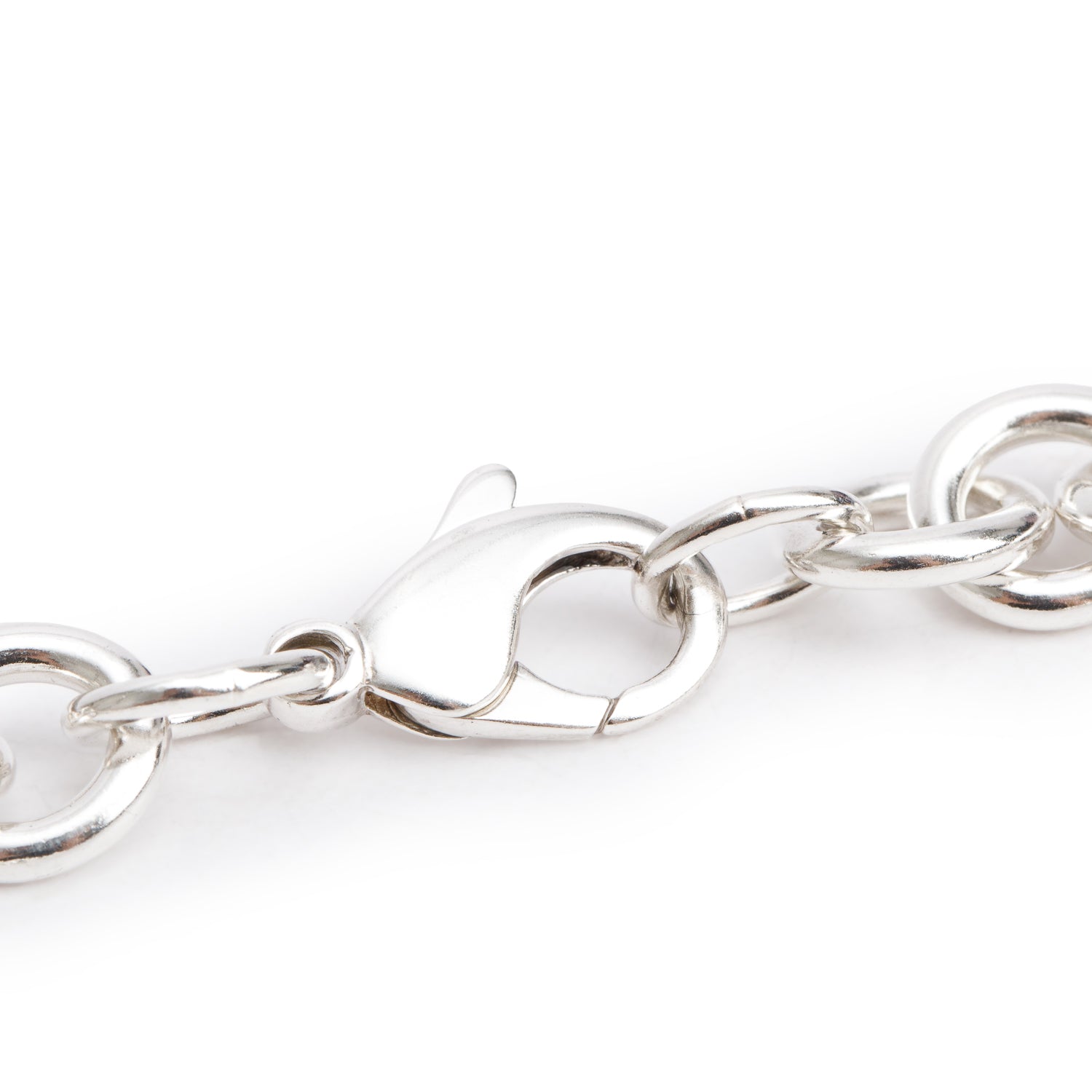 Tiffany & Co. Sterling Silver Heart Tag Chain Link Necklace