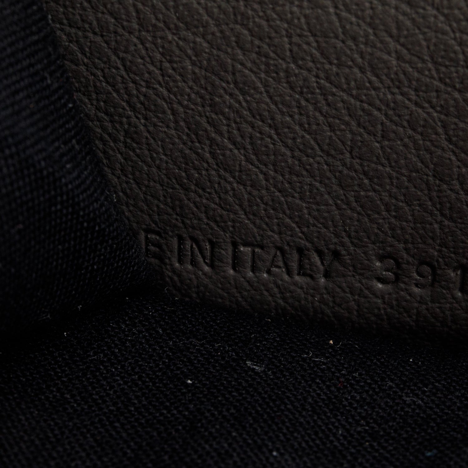 Balenciaga Grey Grained Calfskin Logo Envelope Card Case Wallet