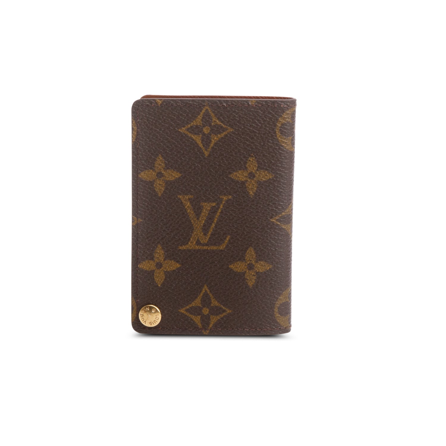 Louis Vuitton Vintage Monogram Portes-Cartes Credit Pression w/ Box