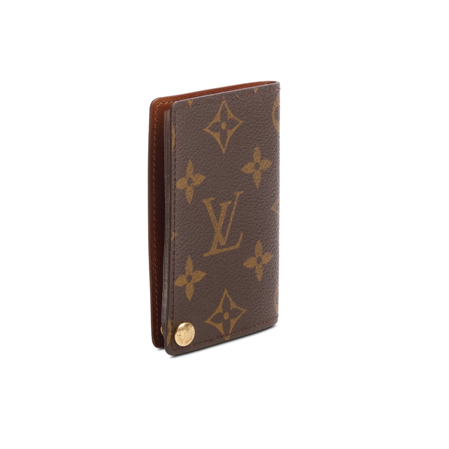 Louis Vuitton Vintage Monogram Portes-Cartes Credit Pression w/ Box