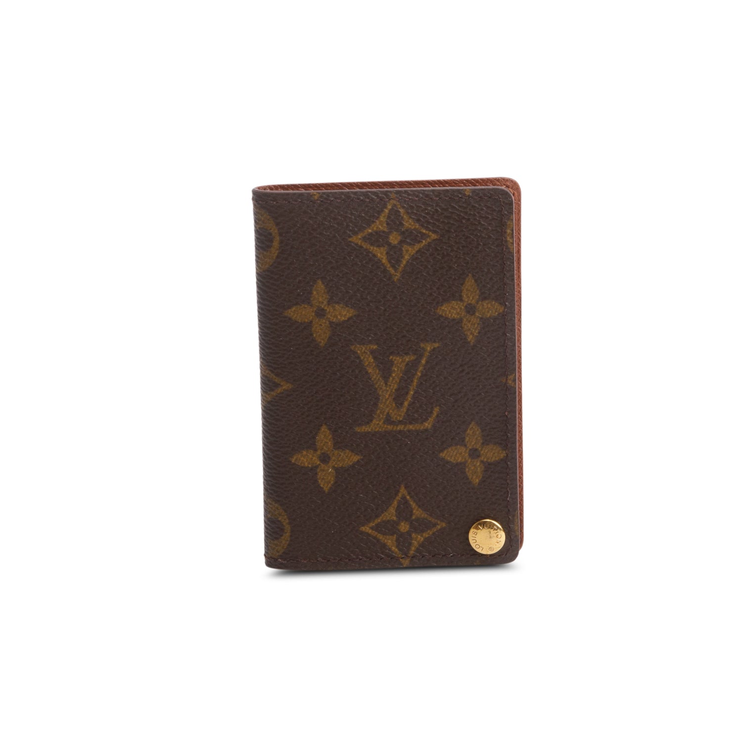 Louis Vuitton Vintage Monogram Portes-Cartes Credit Pression w/ Box
