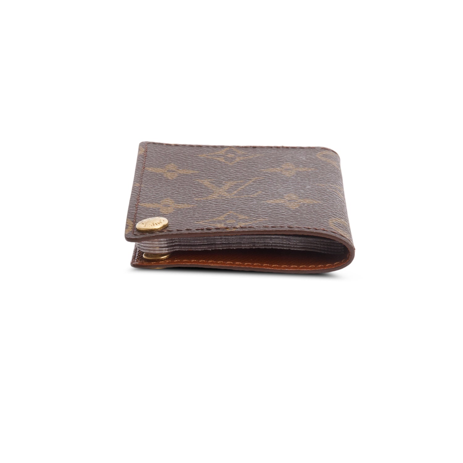 Louis Vuitton Vintage Monogram Portes-Cartes Credit Pression w/ Box