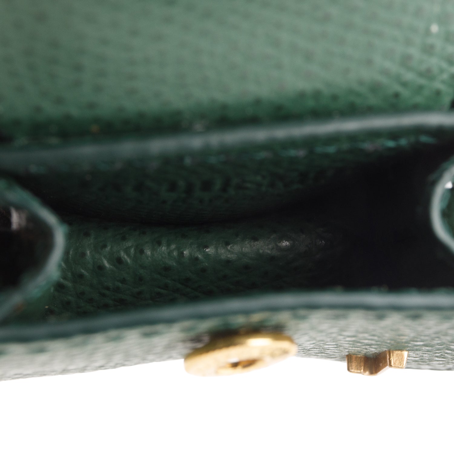 Jacquemus Green Grained Calfksin Le Chiquito Mini Bag Charm