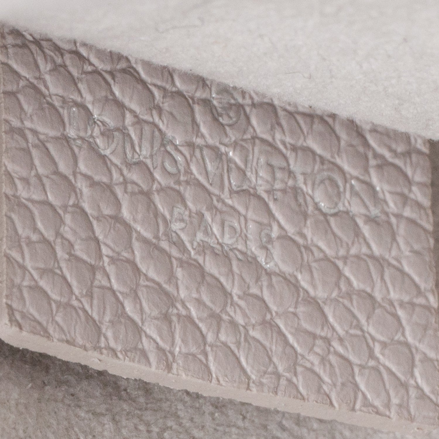 Louis Vuitton Grey Empreinte Monogram Giant Neverfull MM Pochette