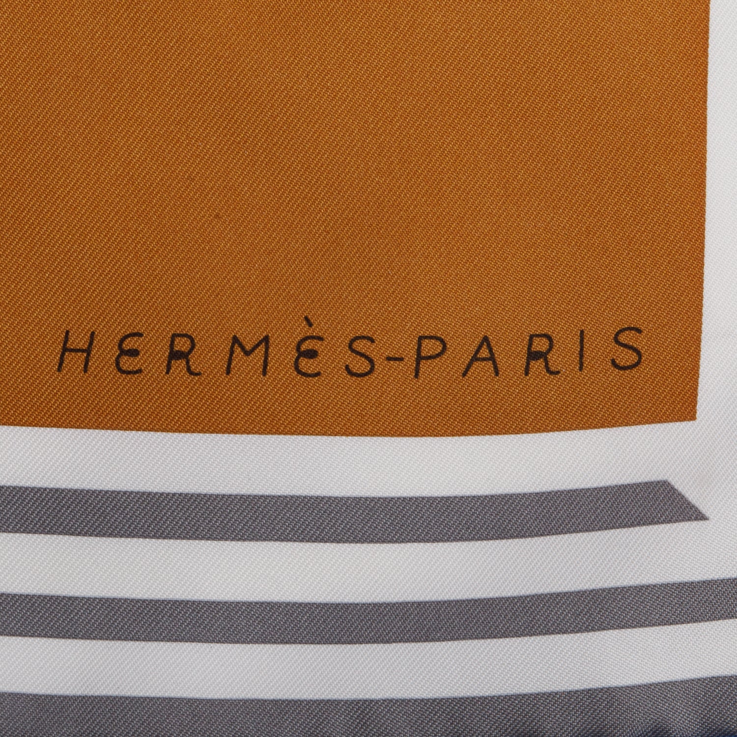 Hermes Multicolor 'Course Cinetique' Silk Scarf 90 w/ Box