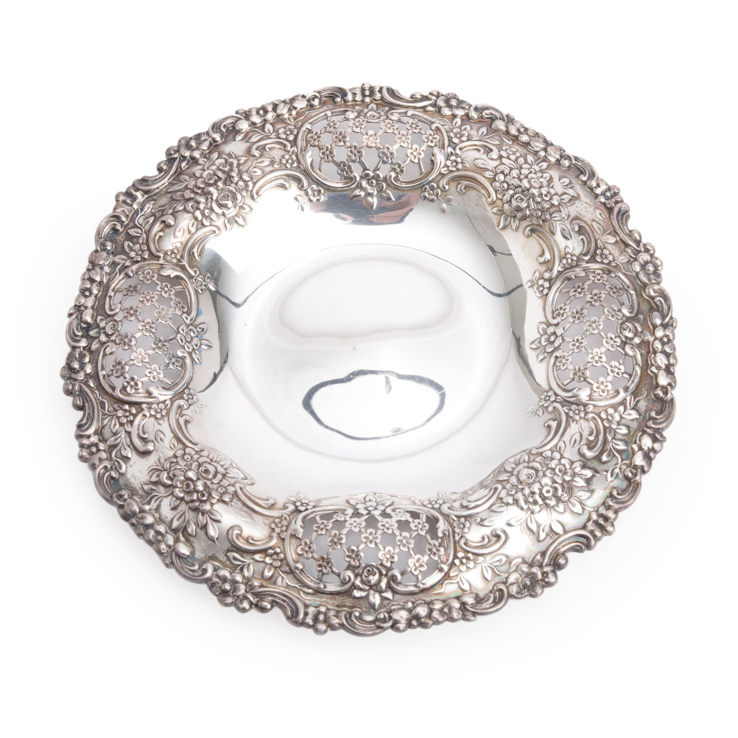 Tiffany & Co. Sterling Silver Makers Art Deco Tray