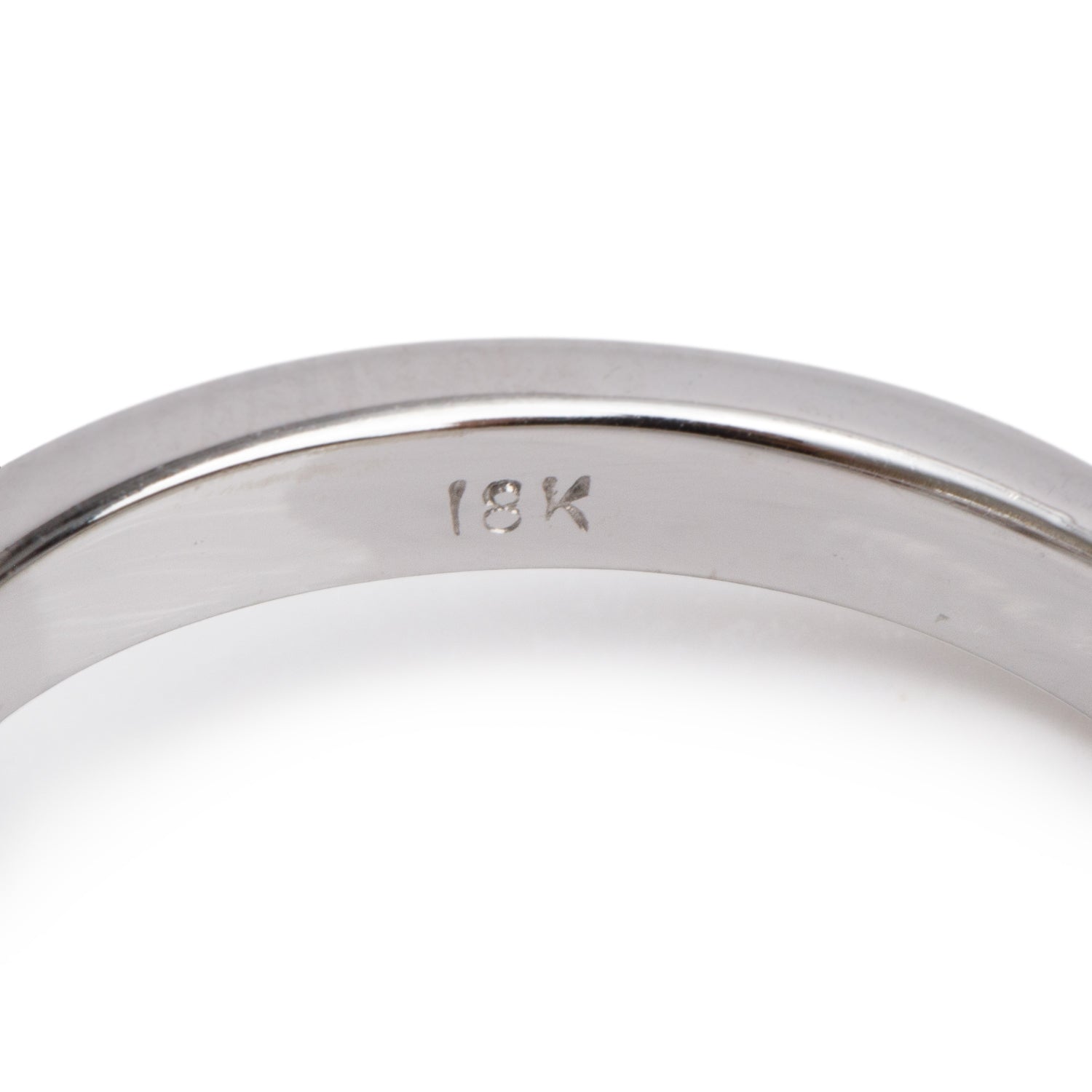 18k White Gold 1.31 tcw.  Diamond Cluster Ring, Size 5.75