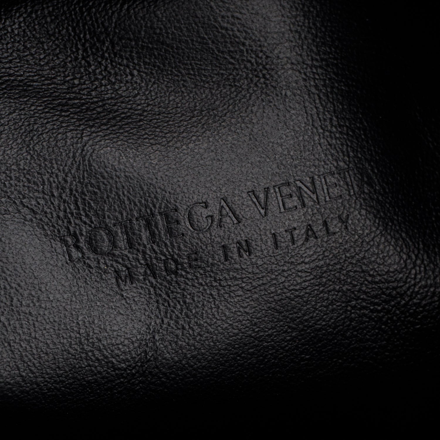 Bottega Veneta Black Nappa Intrecciato Leather Teen Jodie Bag