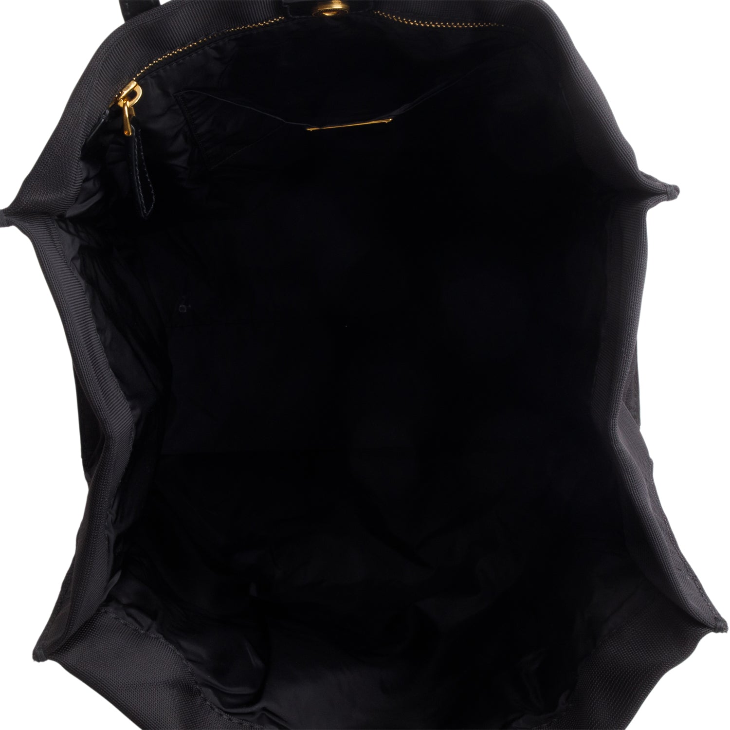 Miu Miu Black Tessuto Nylon Tote Bag