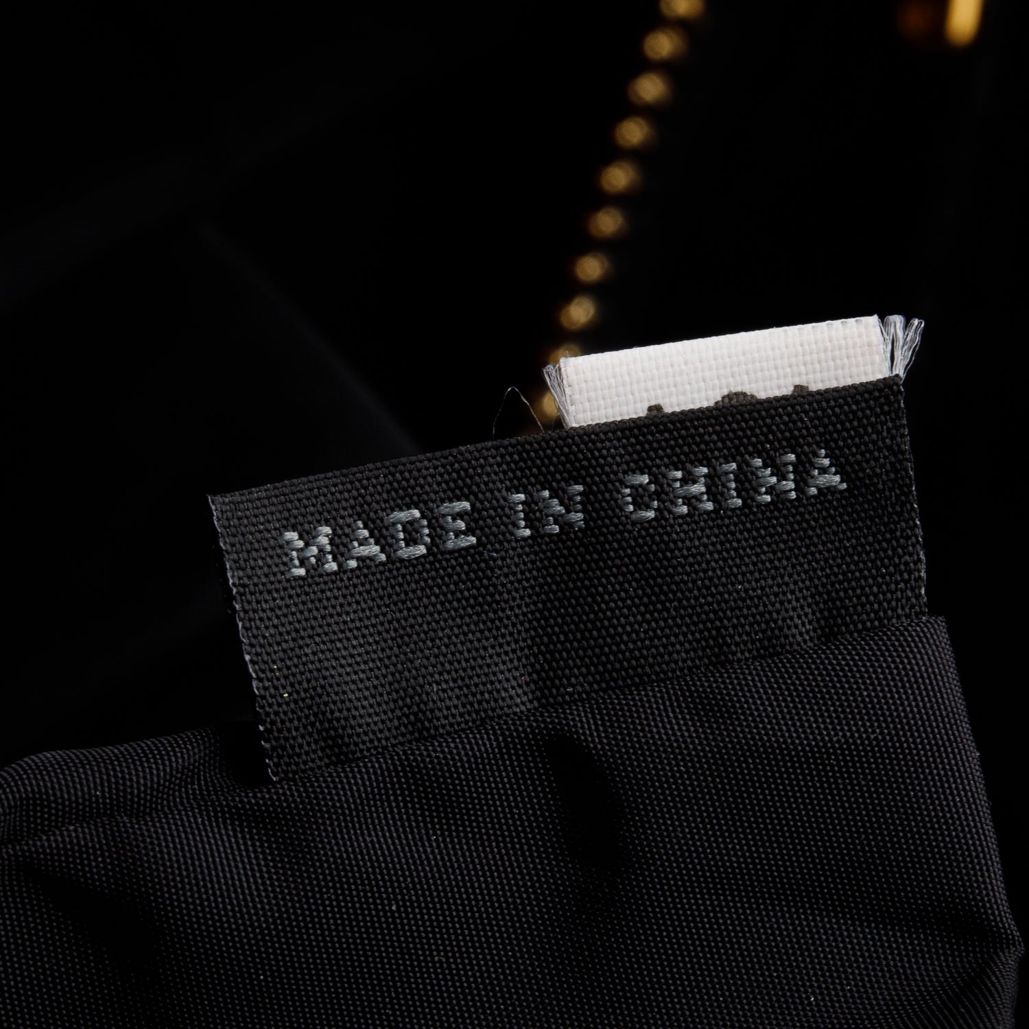 Miu Miu Black Tessuto Nylon Tote Bag