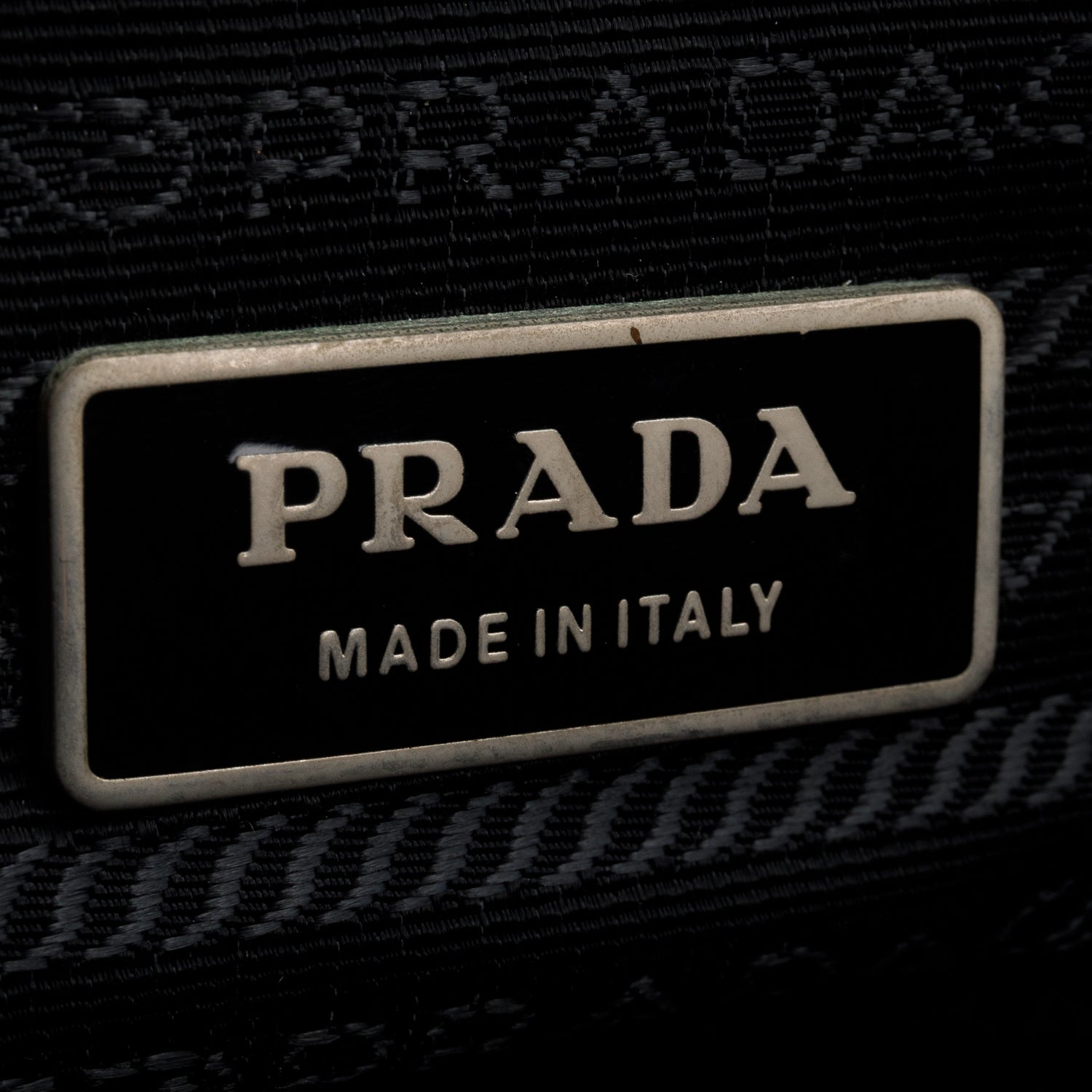 Prada Black Tessuto Nylon Vela Duffle Bag