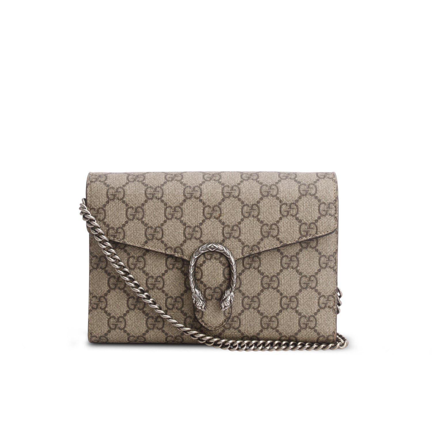 Gucci Dionysus GG Supreme Wallet on Chain