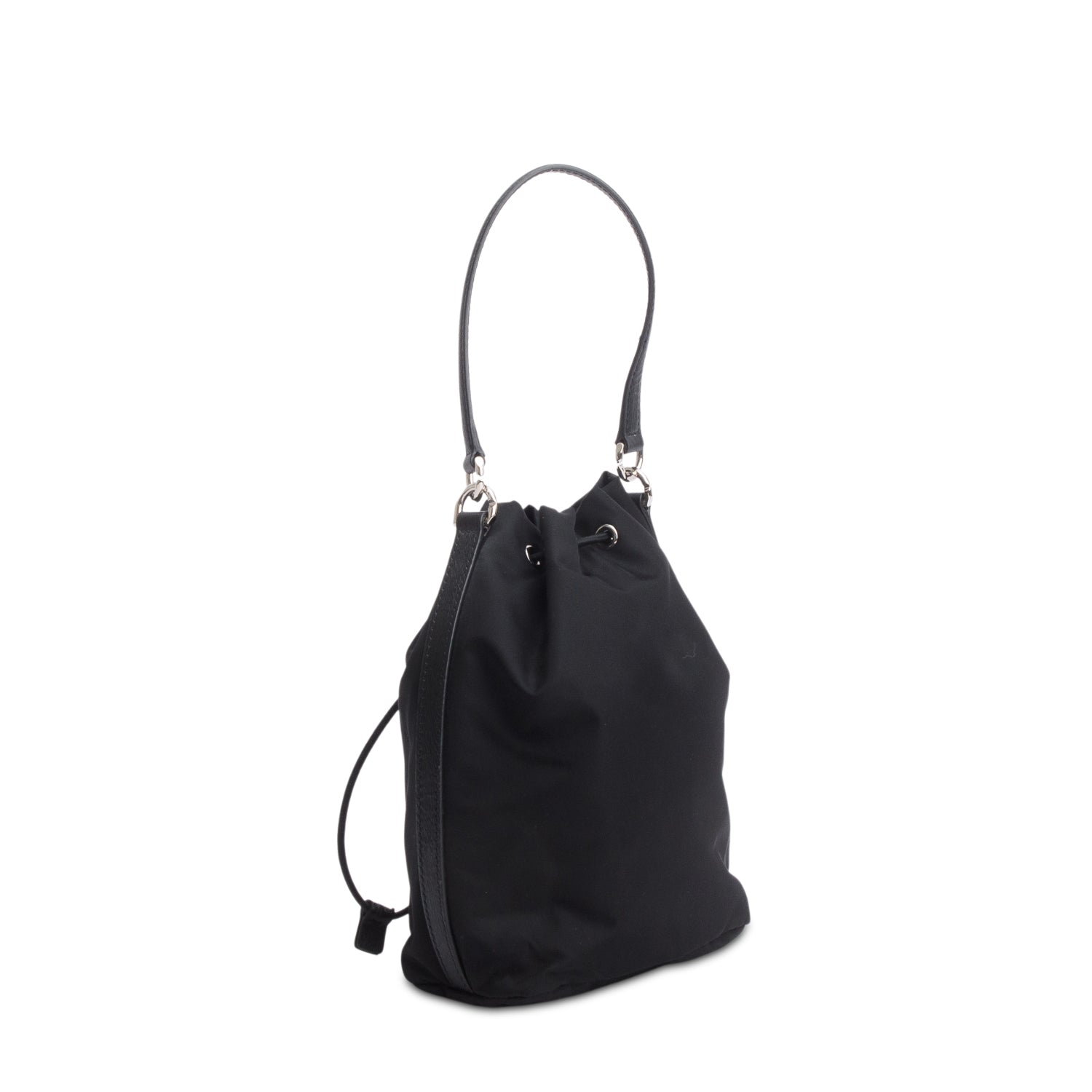 Givenchy 2021 Black Nylon 4G Bucket Bag
