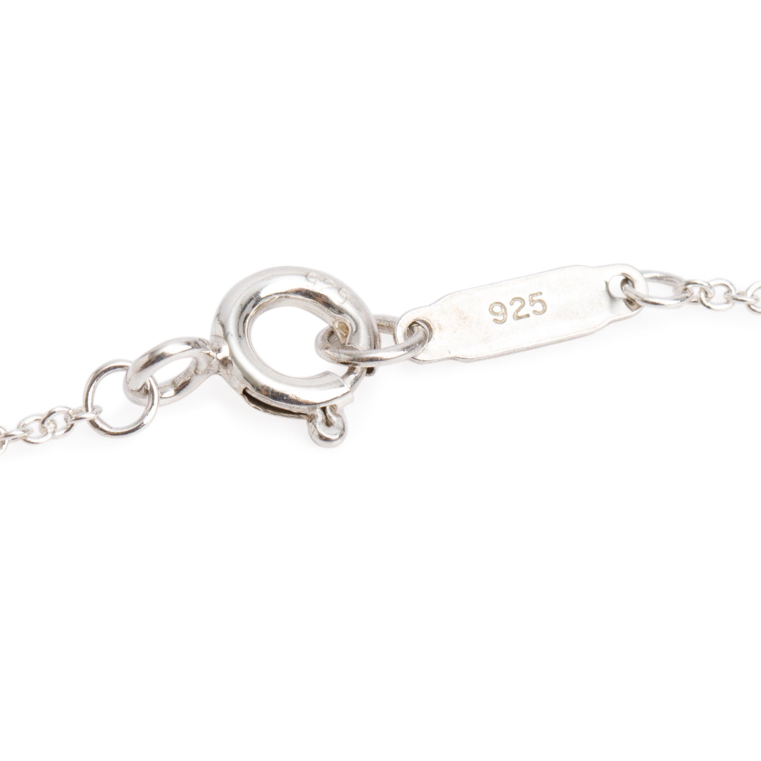 Tiffany & Co. Sterling Silver Small 1837 Interlocking Circles Pendant Necklace
