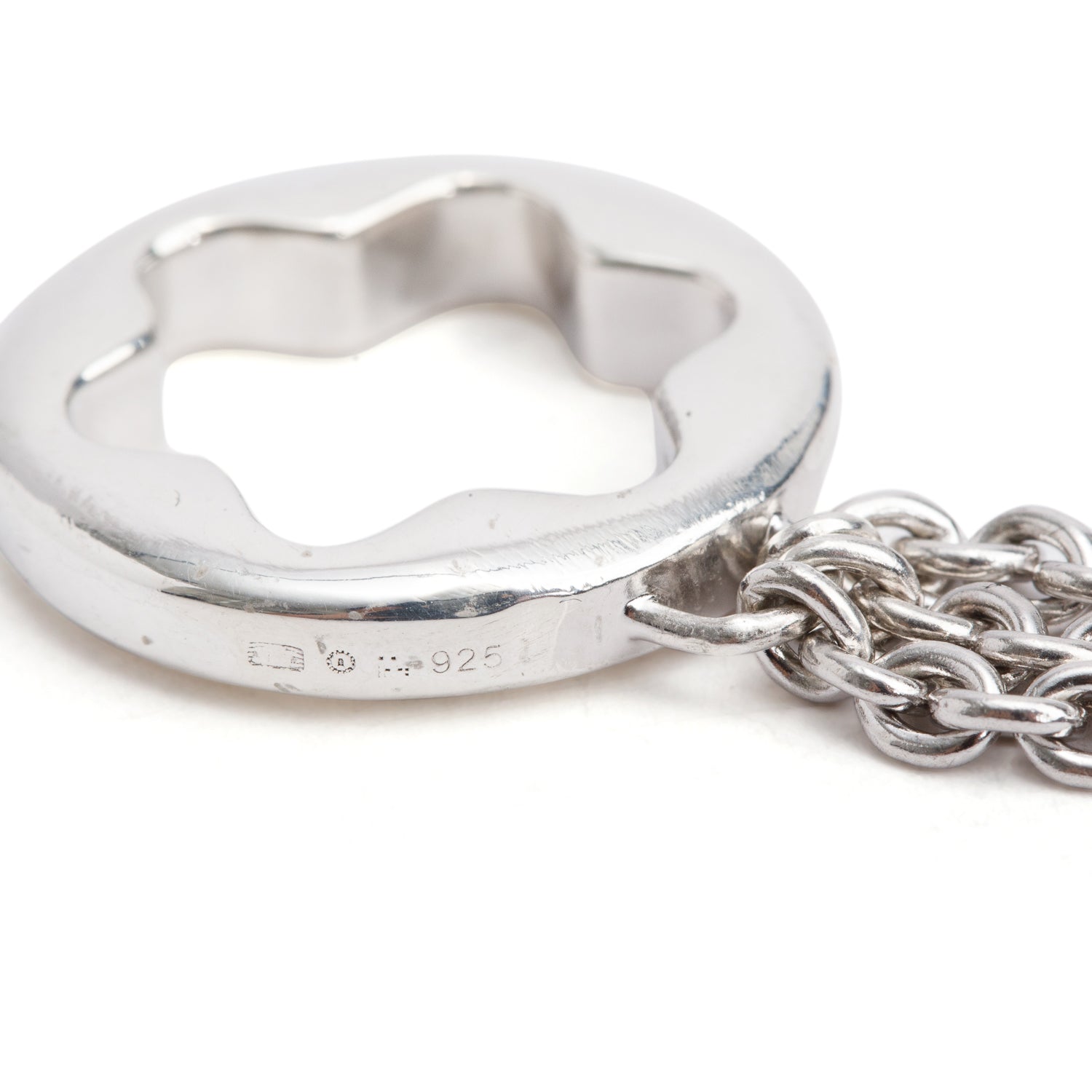 Montblanc Sterling Silver Caress Of A Star Toggle Bracelet