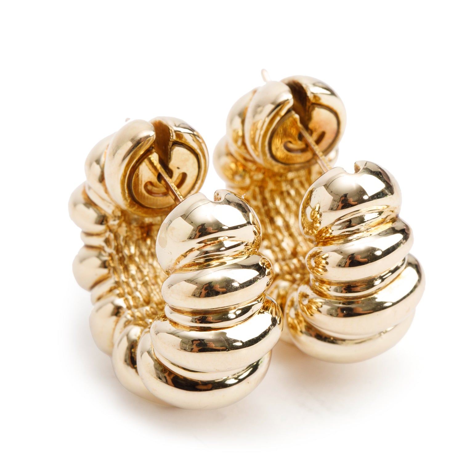 Chimento 18k Yellow Gold Huggie Hoop Earrings