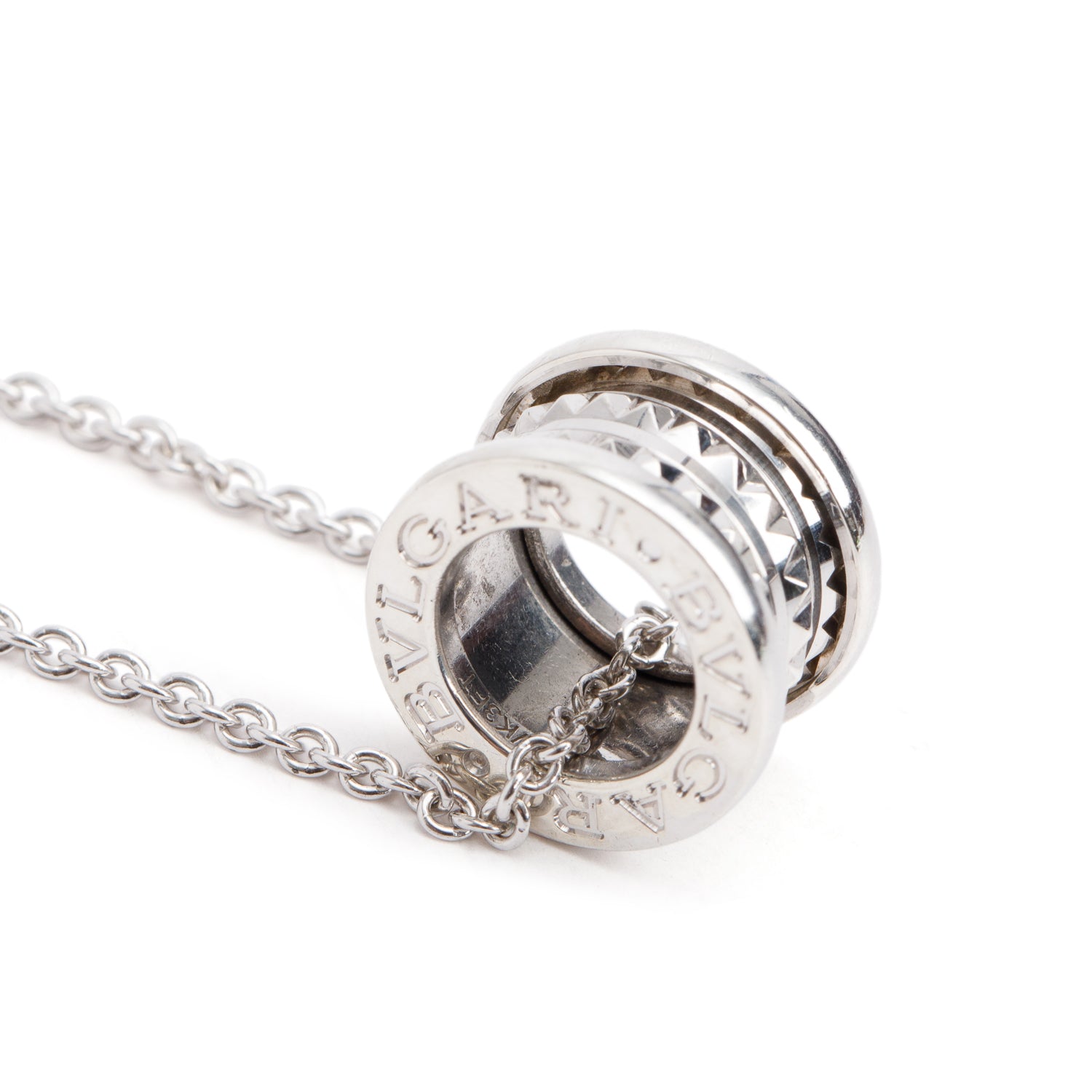 BVLGARI 2025 Sterling Silver Save The Children Pendant Necklace w/ Box & Certificate