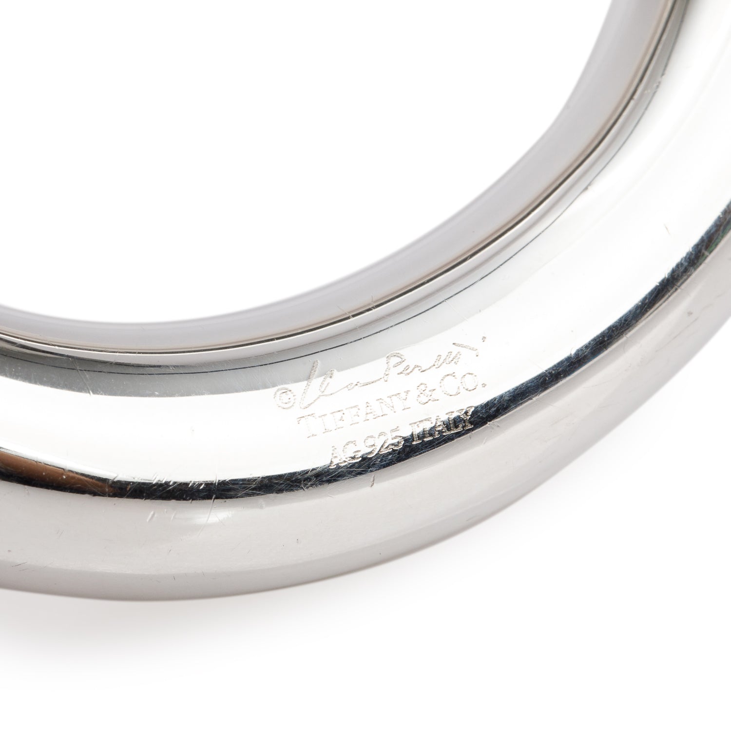 Tiffany & Co. Elsa Peretti Sterling Silver Doughnut Bangle