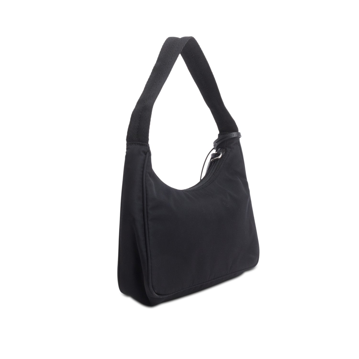 Prada Black Re-Nylon Saffiano Re-Edition 2000 Mini Bag