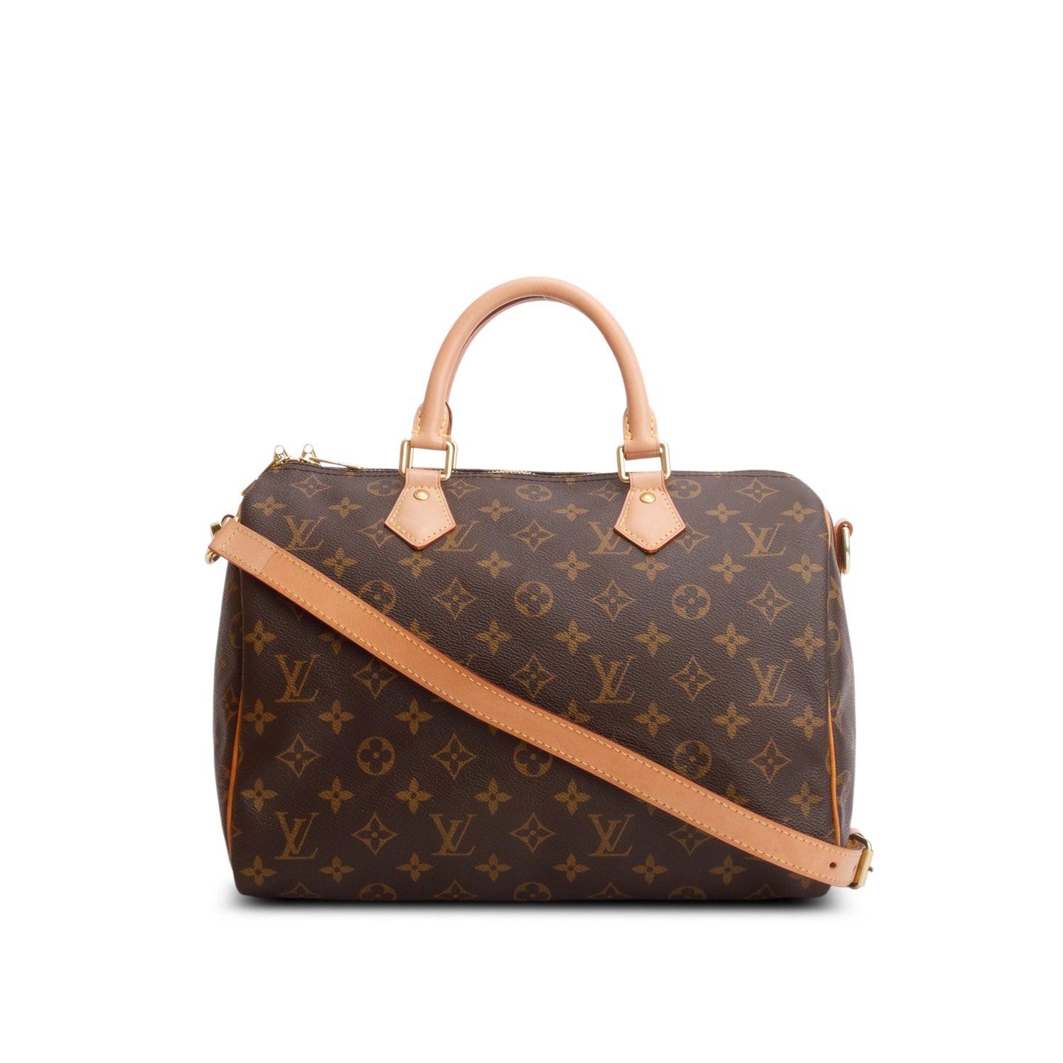 Louis Vuitton Monogram Speedy Bandouliere 30 w/ Box