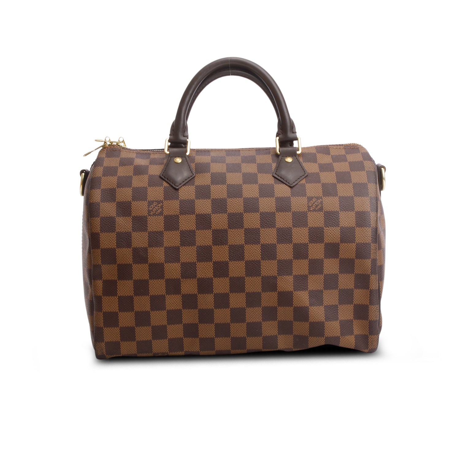 Louis Vuitton Damier Ebene Speedy Bandouliere 30 w/ Box & Strap