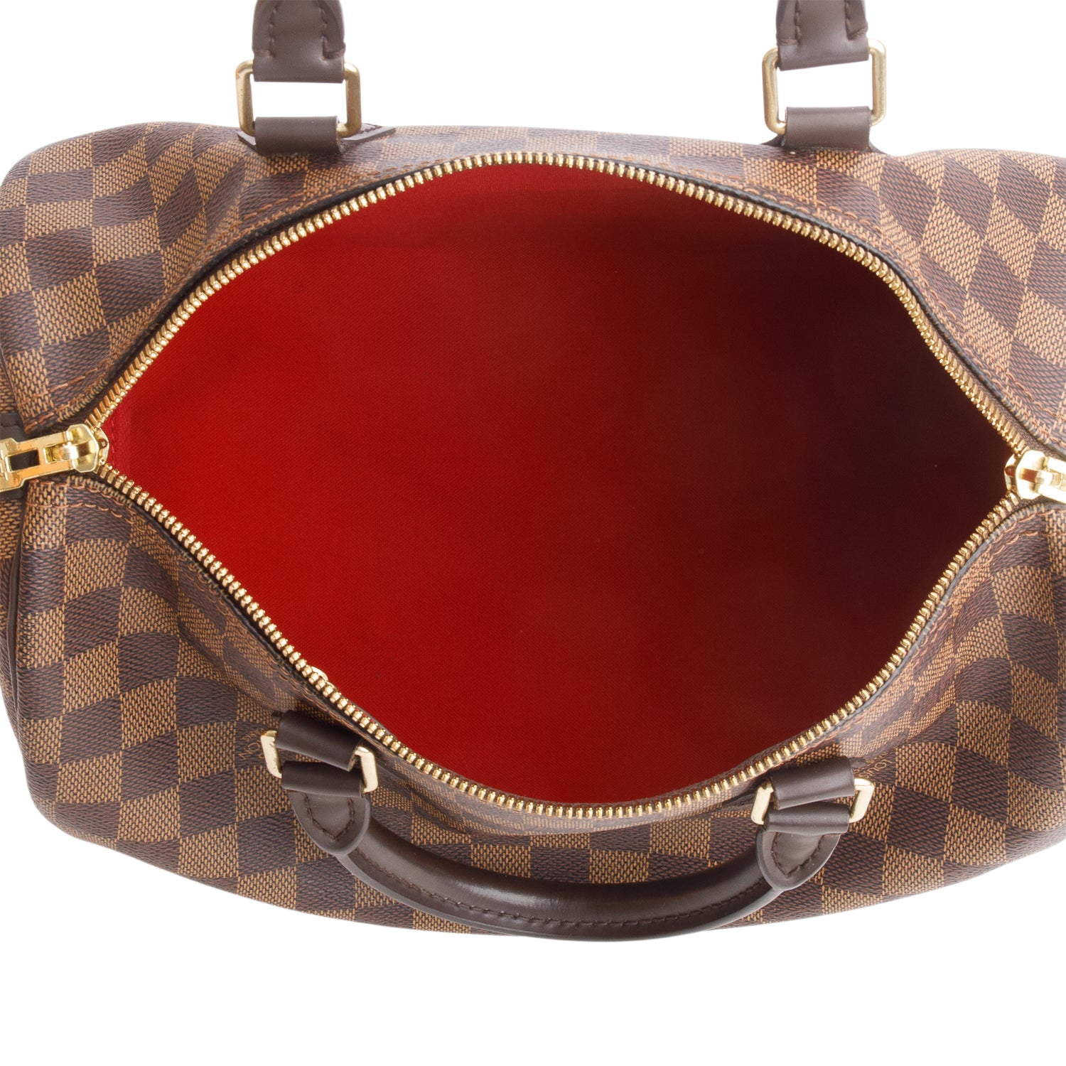 Louis Vuitton Damier Ebene Speedy Bandouliere 30 w/ Box & Strap