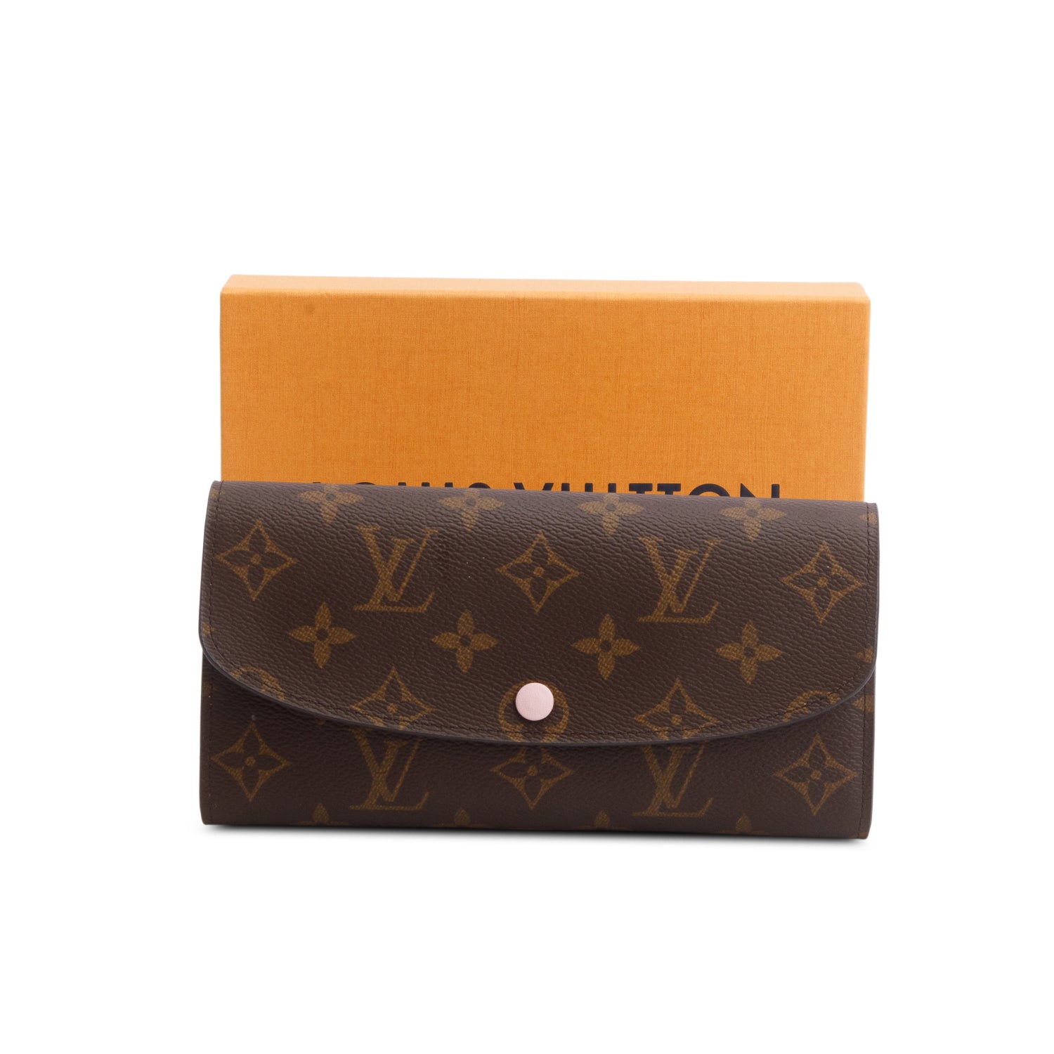 Louis Vuitton Monogram Emilie Wallet w/ Box