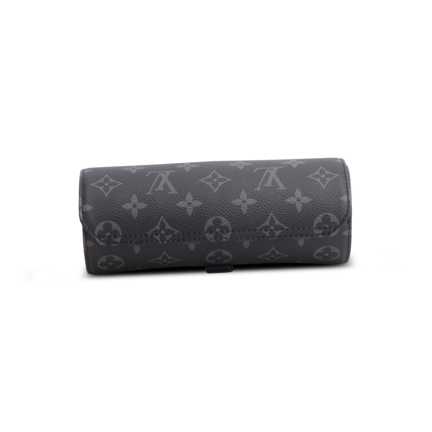 Louis Vuitton 2023 Monogram Eclipse 3 Watch Case w/ Box & Receipt