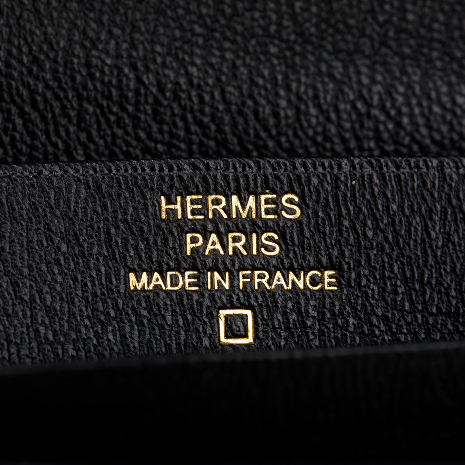 Hermes Noir Shiny Alligator Bearn Wallet w/ Box