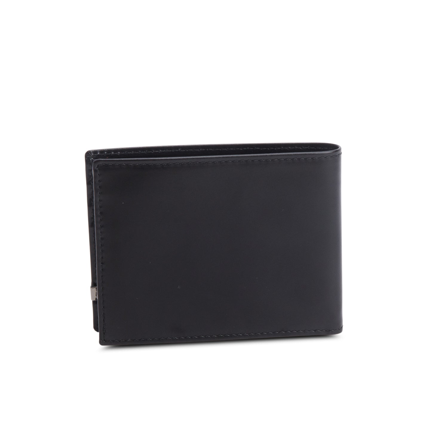 Ferragamo Black Calfskin Classic Wallet w/ Box